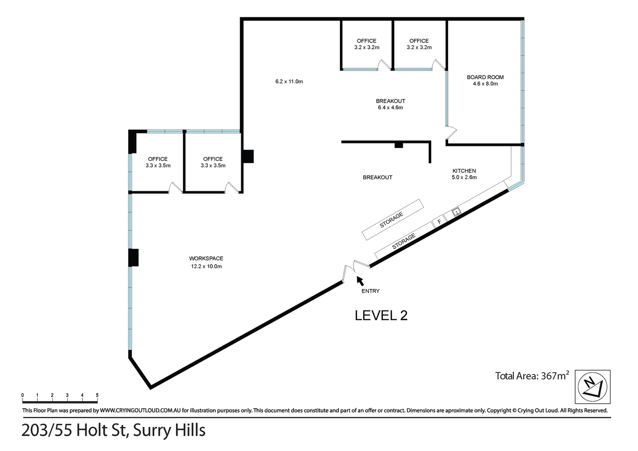 55 Holt St, Surry Hills en alquiler Plano de la planta- Imagen 1 de 1