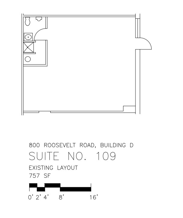 800 Roosevelt Rd, Glen Ellyn, IL en alquiler Plano de la planta- Imagen 1 de 1