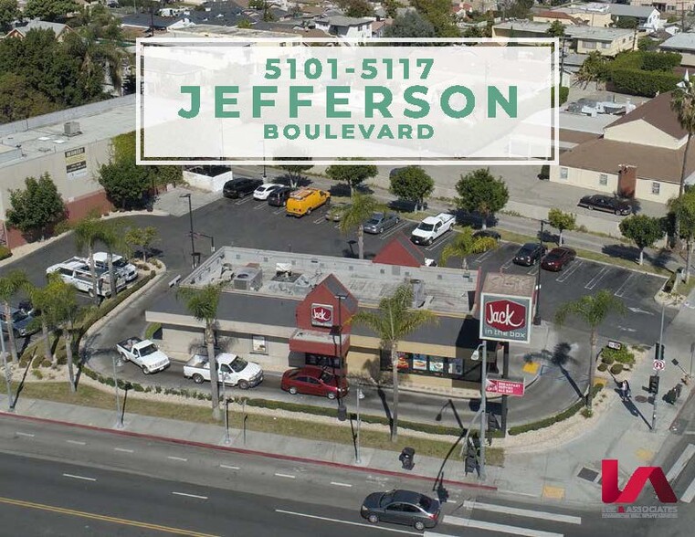 5101-5117 W Jefferson Blvd, Los Angeles, CA en venta - Foto del edificio - Imagen 1 de 5