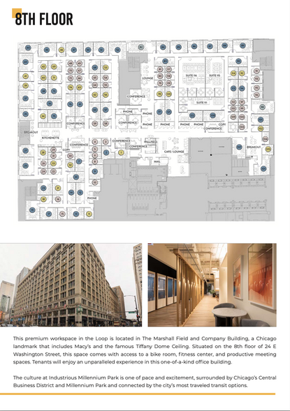 24 E Washington St, Chicago, IL en alquiler - Plano de la planta - Imagen 3 de 8