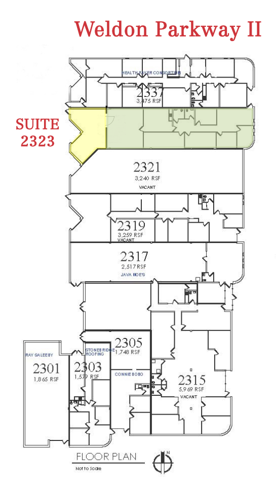 824-830 Fee Fee Rd, Saint Louis, MO en alquiler Plano de la planta- Imagen 1 de 1