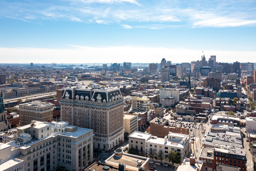 1 E Chase St, Baltimore, MD en alquiler - Vista aérea - Imagen 3 de 4