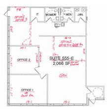 535-845 Plainfield Rd, Willowbrook, IL en alquiler Plano de la planta- Imagen 2 de 2