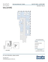 9100 Wilshire Blvd, Beverly Hills, CA en alquiler Plano de la planta- Imagen 1 de 1