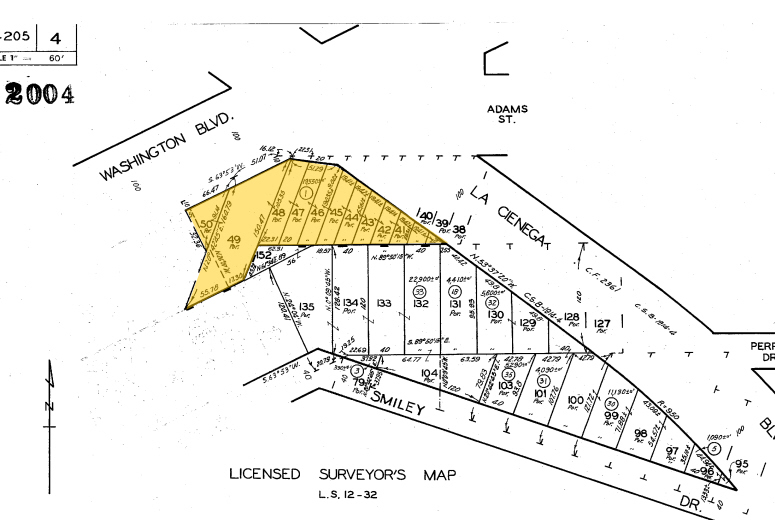 2901 La Cienega Blvd, Culver City, CA en venta - Plano de solar - Imagen 2 de 5