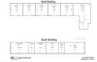 811 Main St, Hamburg, IA en alquiler Plano del sitio- Imagen 1 de 1