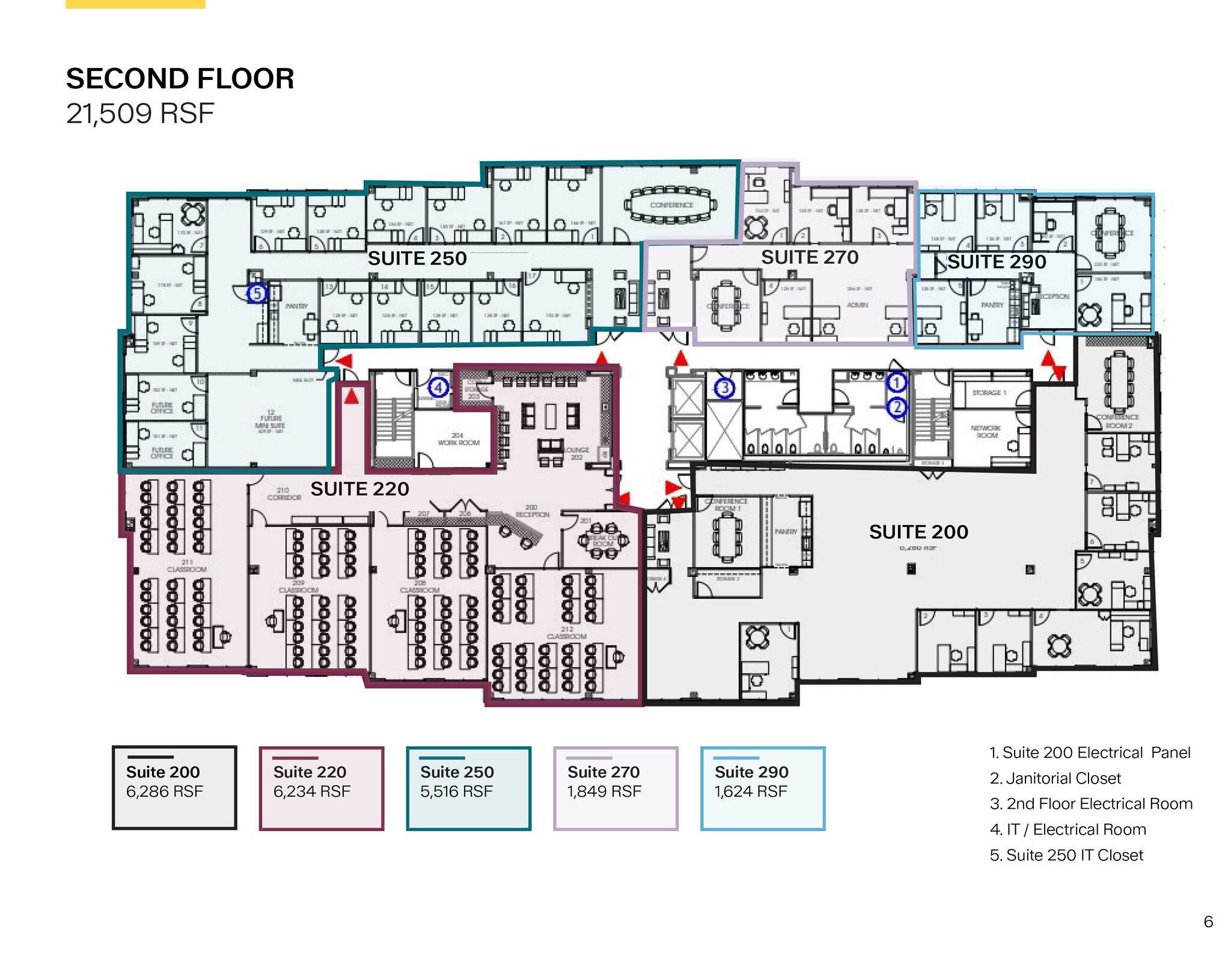 21335 Signal Hill Plaza, Sterling, VA en alquiler Plano de la planta- Imagen 1 de 1