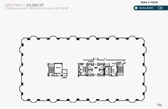 550 W C St, San Diego, CA en alquiler Plano de la planta- Imagen 2 de 2