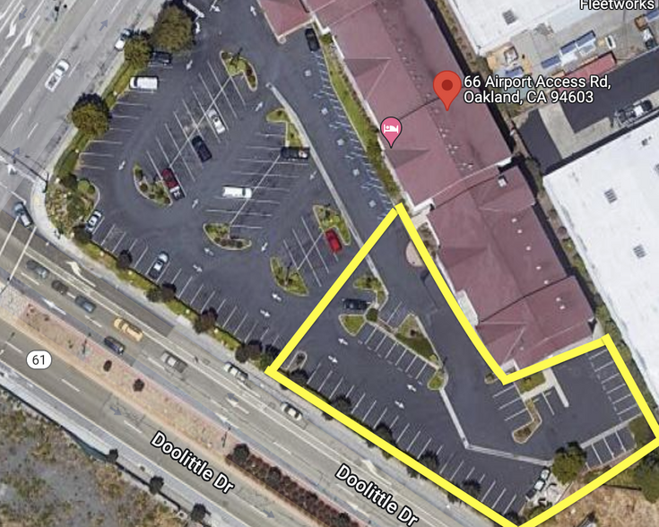 66 Airport Access Rd, Oakland, CA en alquiler - Foto del edificio - Imagen 3 de 3