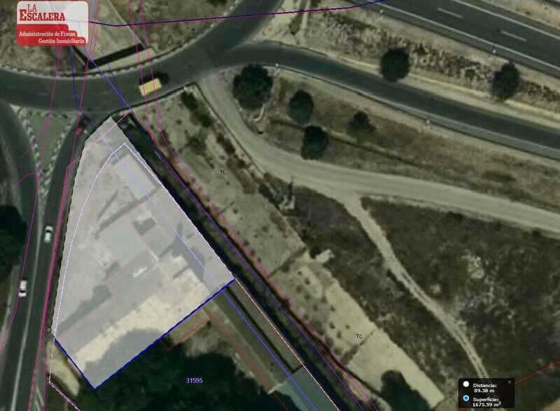Nave en Castalla, Alicante en venta - Vista aérea - Imagen 2 de 2