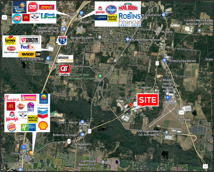 8320-8330 Grace Road, Macon-Bibb, GA en venta - Foto del edificio - Imagen 2 de 3