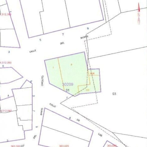 Terreno en San Esteban de los Patos, Ávila en venta - Plano de solar - Imagen 1 de 1