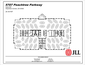 5707 Peachtree Pky, Peachtree Corners, GA en alquiler Plano de la planta- Imagen 1 de 9