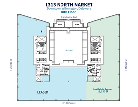 1313 N Market St, Wilmington, DE en alquiler Plano de la planta- Imagen 1 de 1