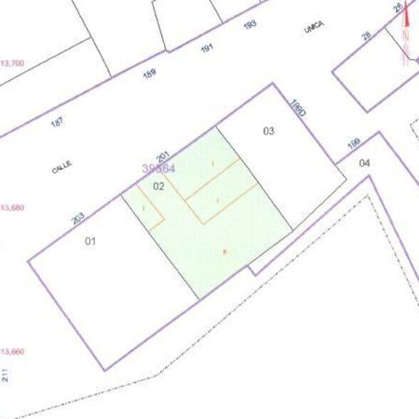 Nave en Tolbaños, Ávila en venta - Plano de solar - Imagen 1 de 1