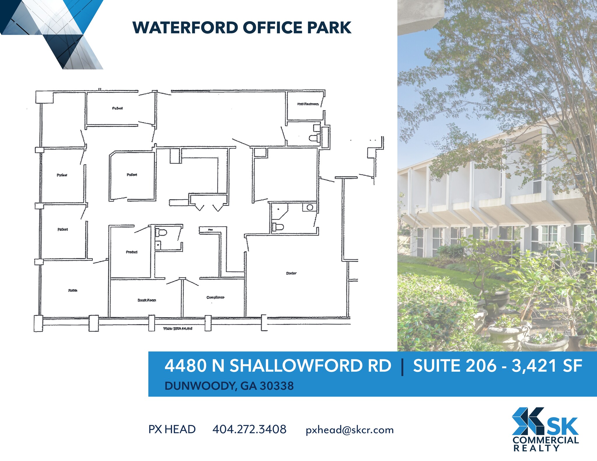 4480 N Shallowford Rd, Dunwoody, GA en alquiler Plano del sitio- Imagen 1 de 1