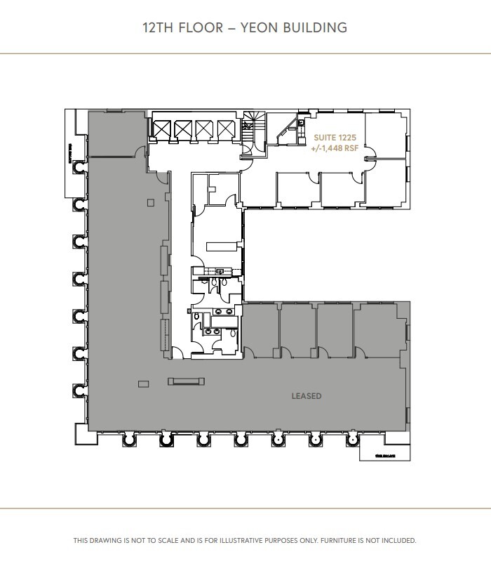 522 SW 5th Ave, Portland, OR en alquiler Plano de la planta- Imagen 1 de 1