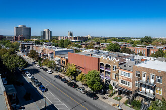 8415 Rue Saint-Denis, Montréal, QC - VISTA AÉREA  vista de mapa