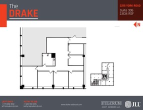 2211-2215 S York Rd, Oak Brook, IL en alquiler Plano de la planta- Imagen 1 de 1