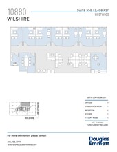 10880 Wilshire Blvd, Los Angeles, CA en alquiler Plano de la planta- Imagen 1 de 1