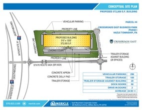 Route 424 and I-81, Hazle Township, PA en alquiler Plano del sitio- Imagen 2 de 2