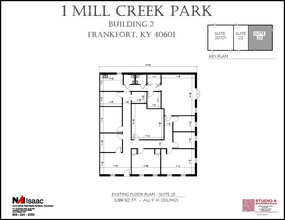 1 Mill Creek Park, Frankfort, KY en alquiler Plano de la planta- Imagen 2 de 2