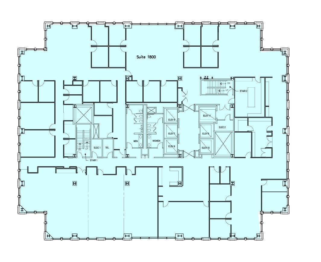 980 9th St, Sacramento, CA en alquiler Plano de la planta- Imagen 1 de 1