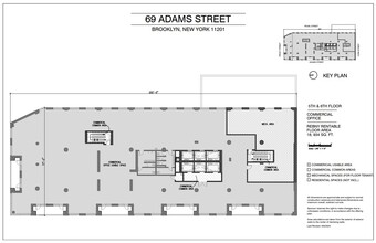 69 Adams St, Brooklyn, NY en alquiler Plano de la planta- Imagen 1 de 8