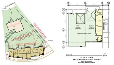 588-590 Citation Dr, Shakopee, MN en alquiler Plano de la planta- Imagen 1 de 1