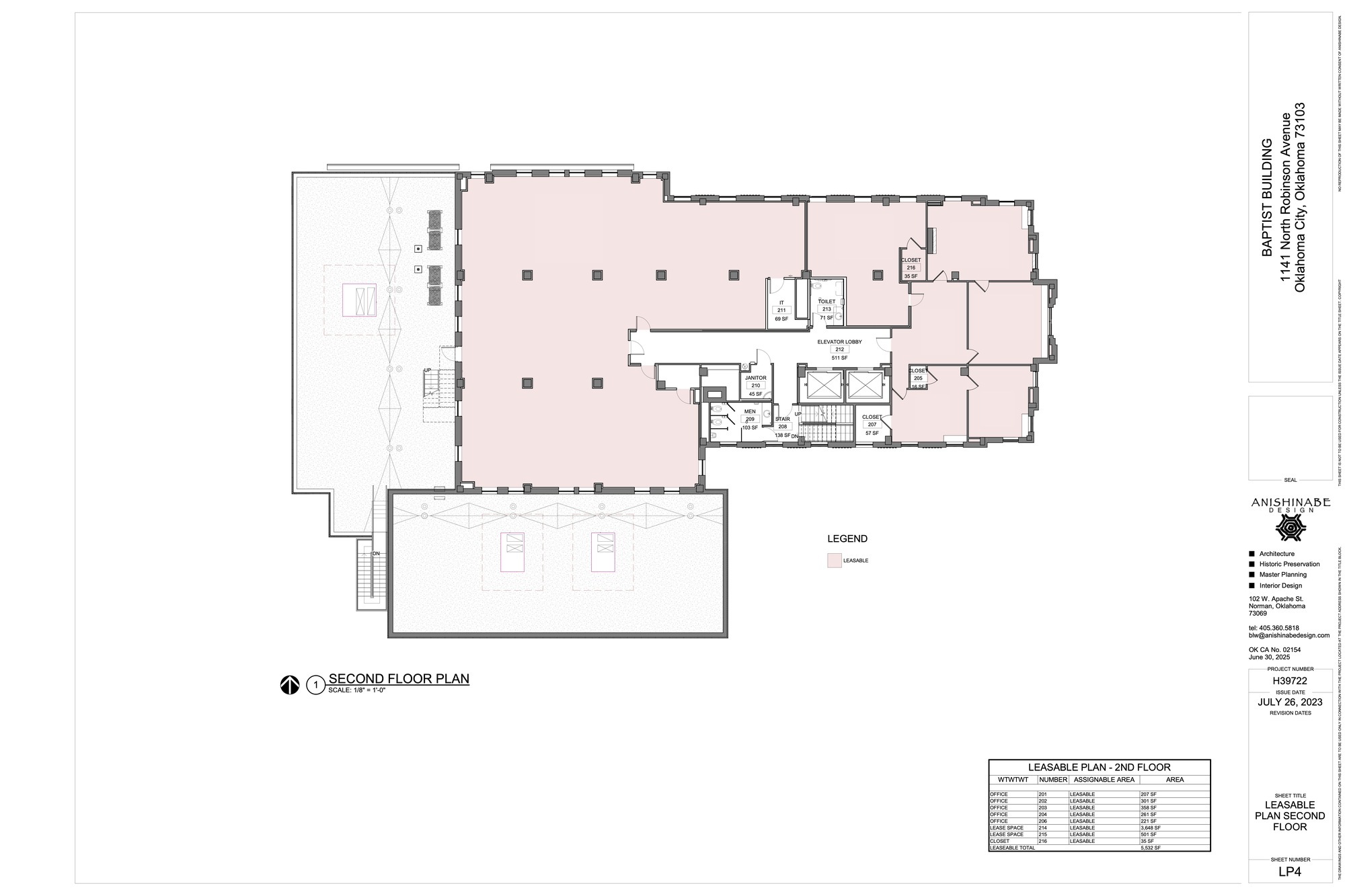 1141 N Robinson Ave, Oklahoma City, OK en alquiler Plano de la planta- Imagen 1 de 1