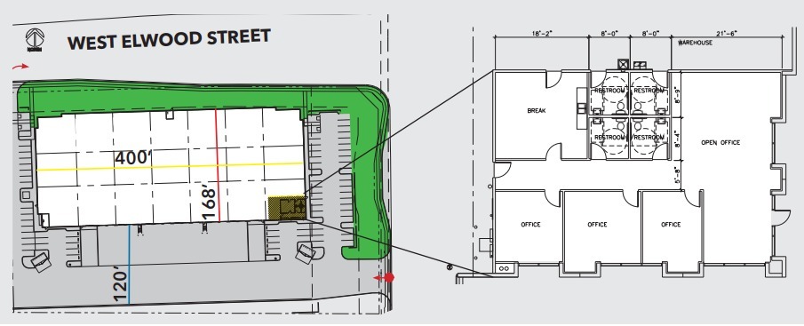 SWC Sarival Avenue & West Elwood Street, Goodyear, AZ en alquiler - Plano del sitio - Imagen 3 de 5