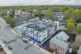 243 Bussey St, Dedham, MA - vista aérea  vista de mapa