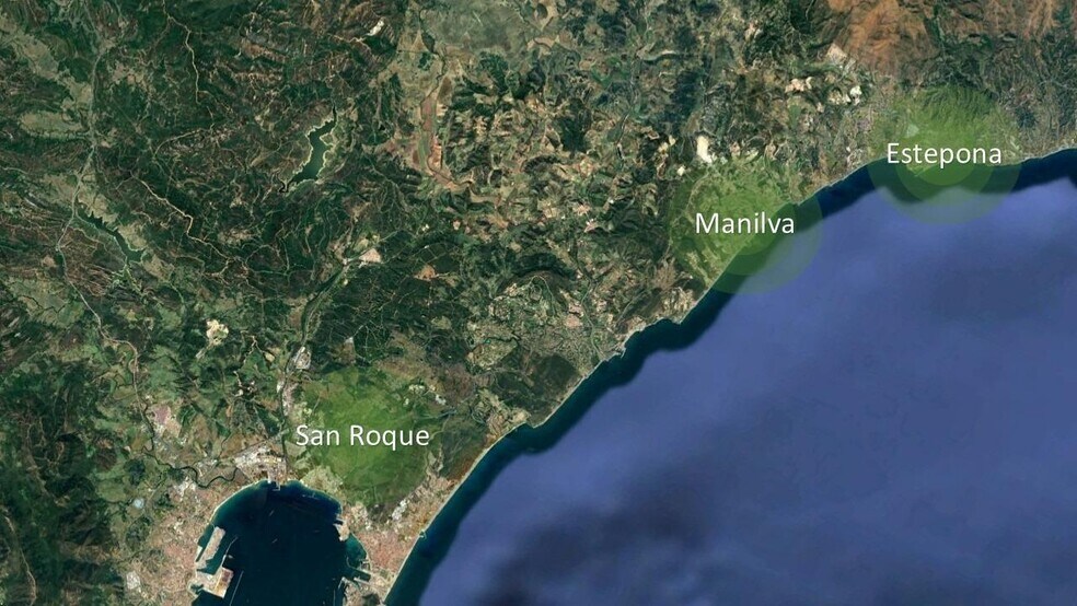 Terreno en San Roque, Cádiz en venta - Vista aérea - Imagen 3 de 3