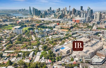 19-21 Glebe Point Rd, Glebe, NSW - Aérea  vista de mapa