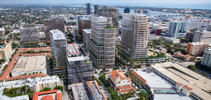 15 City Pl, West Palm Beach, FL - VISTA AÉREA  vista de mapa