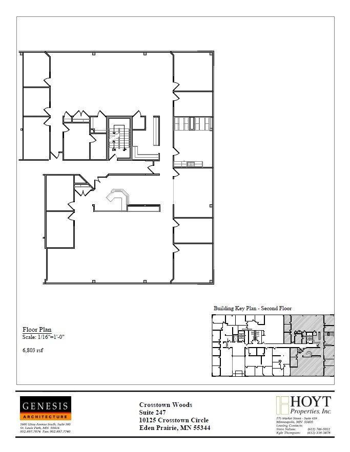 10125 Crosstown Cir, Eden Prairie, MN en alquiler Plano de la planta- Imagen 1 de 10