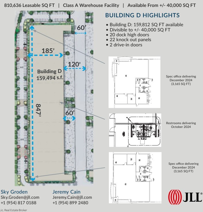 1240-1270 NE 48th St, Pompano Beach, FL en alquiler Plano de la planta- Imagen 1 de 1