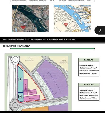 Avenida Duque de Ahumada, s/n, Mérida, Badajoz en venta - Otros - Imagen 3 de 4