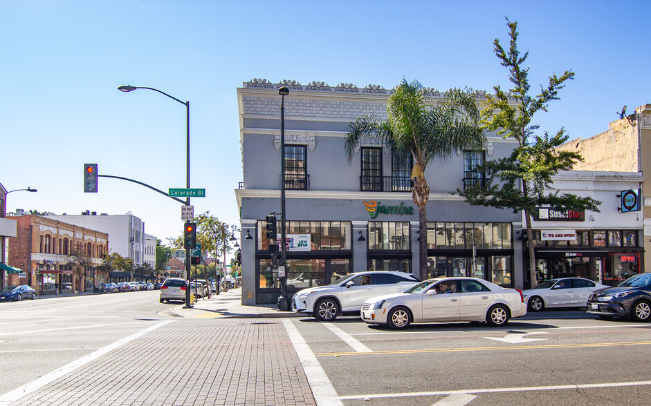 60-64 E Colorado Blvd, Pasadena, CA en alquiler - Foto del edificio - Imagen 2 de 6