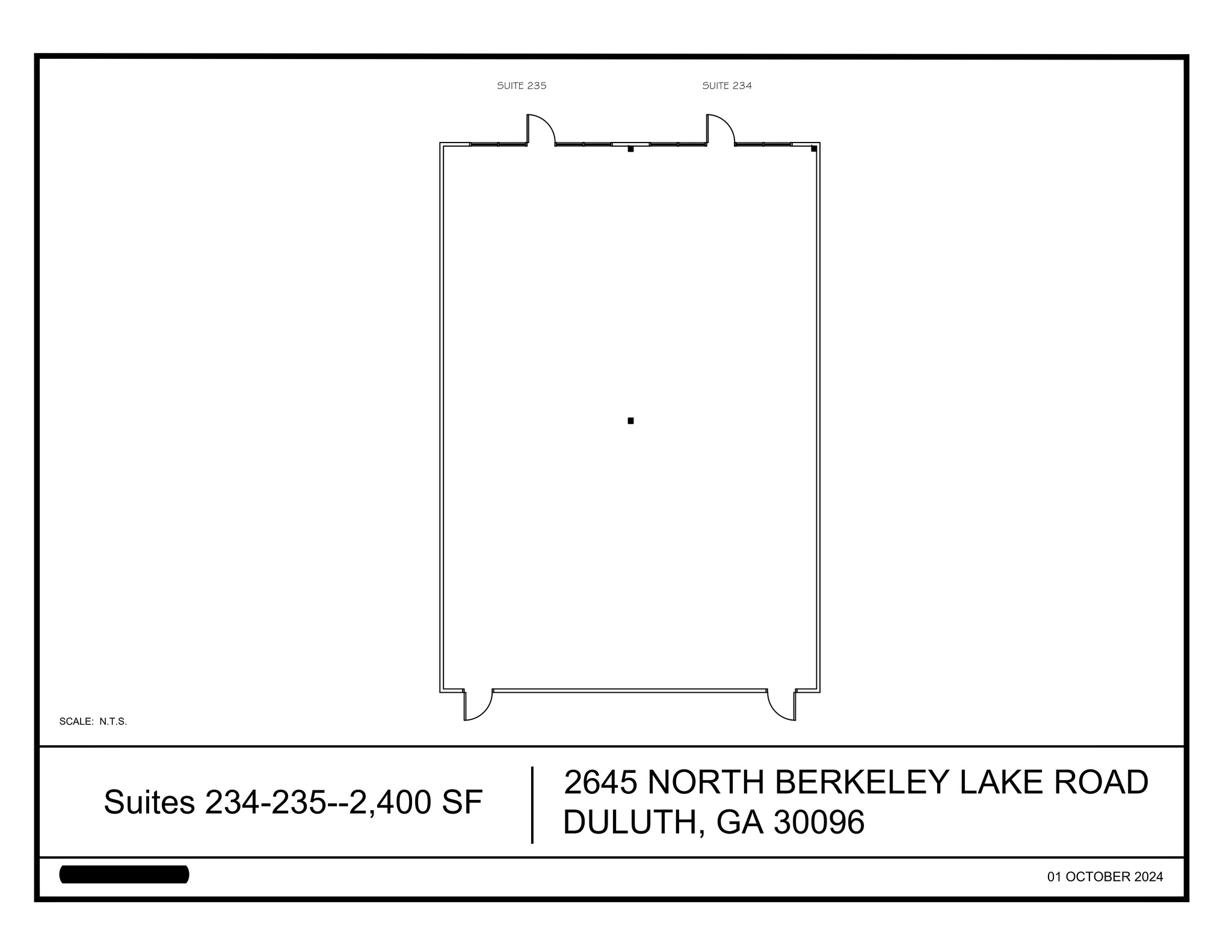 2645 N Berkeley Lake Rd, Duluth, GA en alquiler Plano del sitio- Imagen 1 de 1