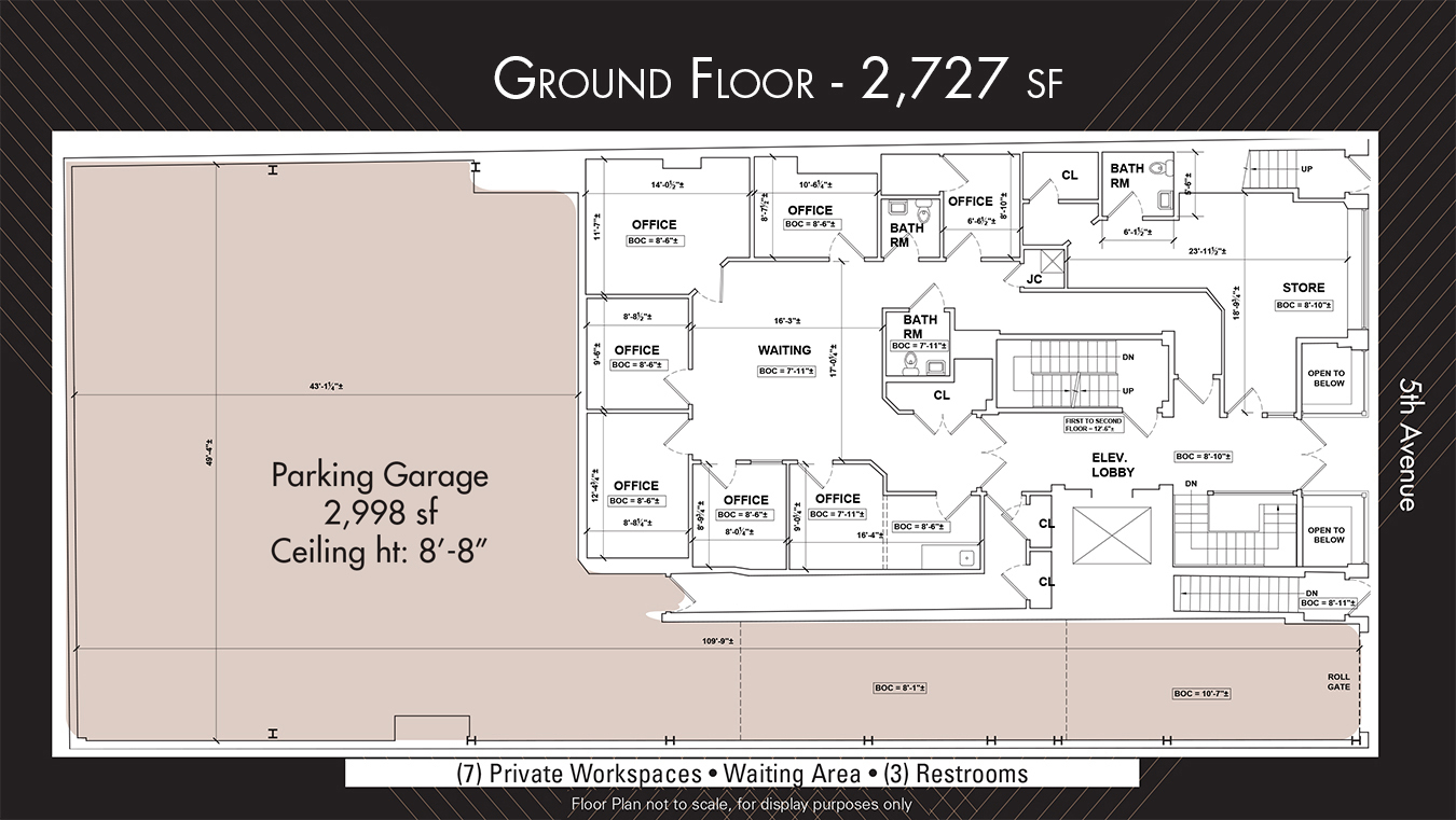 8710 5th Ave, Brooklyn, NY en alquiler Plano de la planta- Imagen 1 de 7