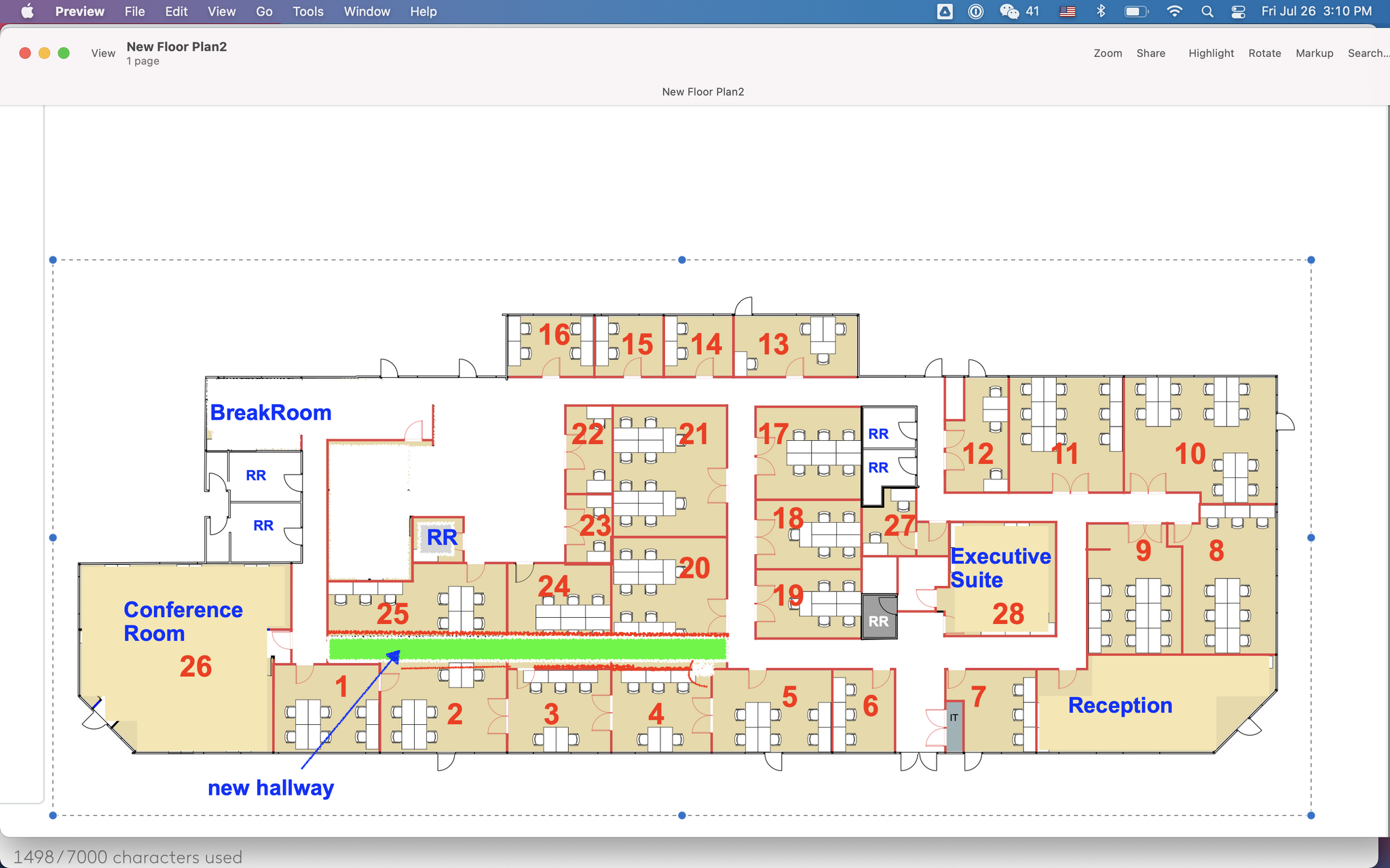 2700 E Chandler Ave, Las Vegas, NV en alquiler Plano de planta tipo- Imagen 1 de 34