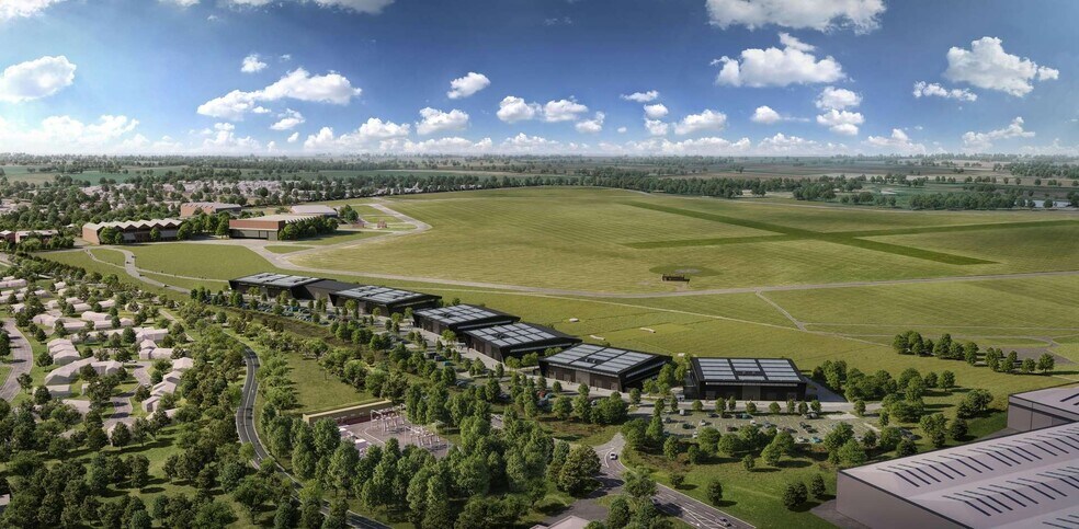 16 Skimmingdish Ln, Launton en alquiler - Vista aérea - Imagen 3 de 3