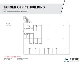 11302 Tanner Rd, Houston, TX en venta Plano de la planta- Imagen 1 de 1