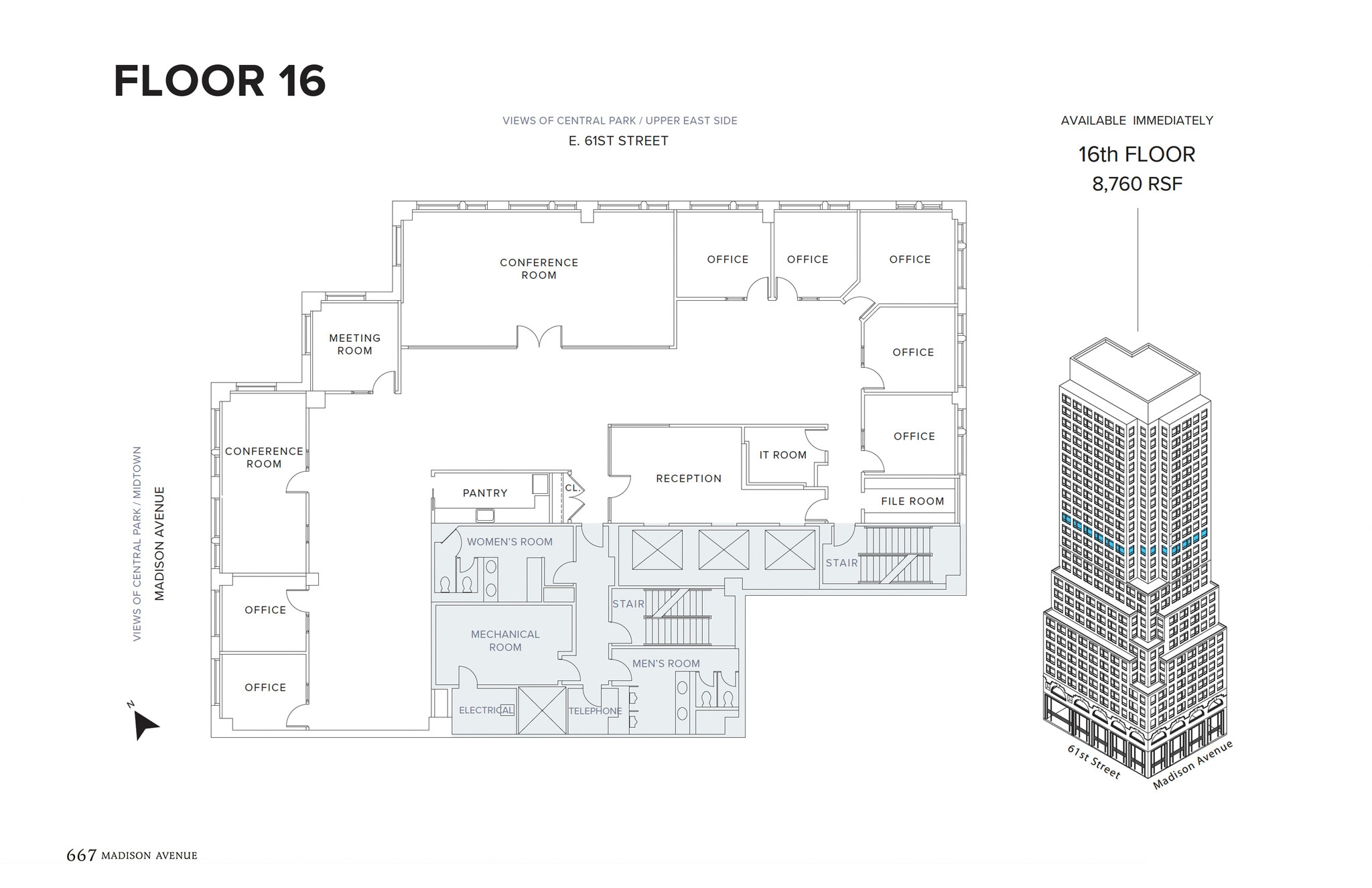 667 Madison Ave, New York, NY en alquiler Plano de la planta- Imagen 1 de 5