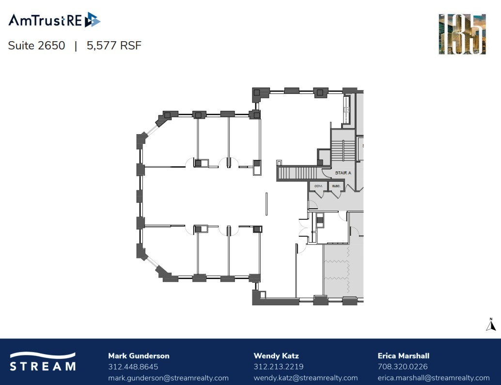 135 S LaSalle St, Chicago, IL en alquiler Plano de la planta- Imagen 1 de 1