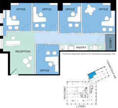 1120 Connecticut Ave NW, Washington, DC en alquiler Plano de la planta- Imagen 1 de 1