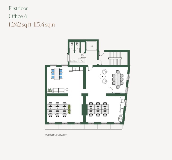 60-62 Clapham Rd, London en alquiler Plano de la planta- Imagen 1 de 1