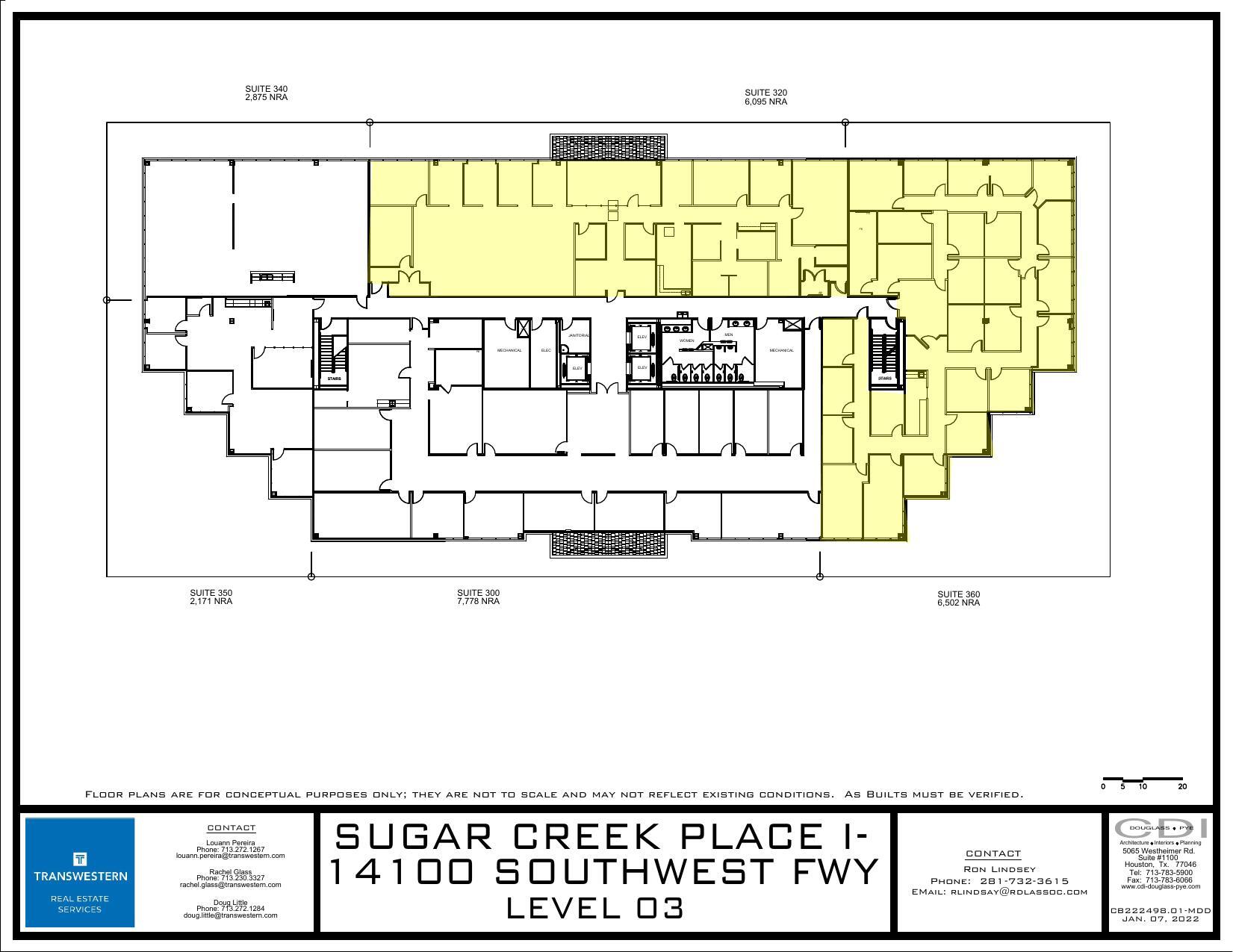 14100 Southwest Fwy, Sugar Land, TX en alquiler Plano de la planta- Imagen 1 de 1