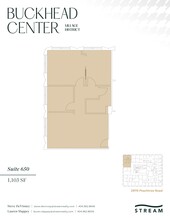 2970 Peachtree Rd NW, Atlanta, GA en alquiler Plano del sitio- Imagen 1 de 1